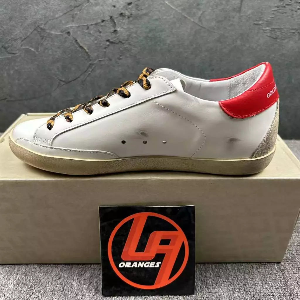 Golden Goose Super-Star 'Black Gem Star Red Tab'