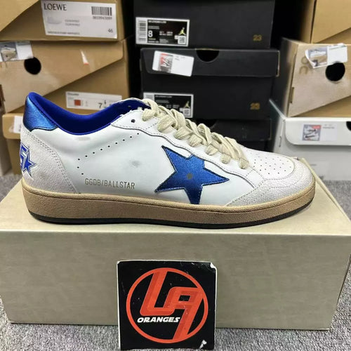 Golden Goose Ball-Star 'Navy Leather Star/Navy Tab'