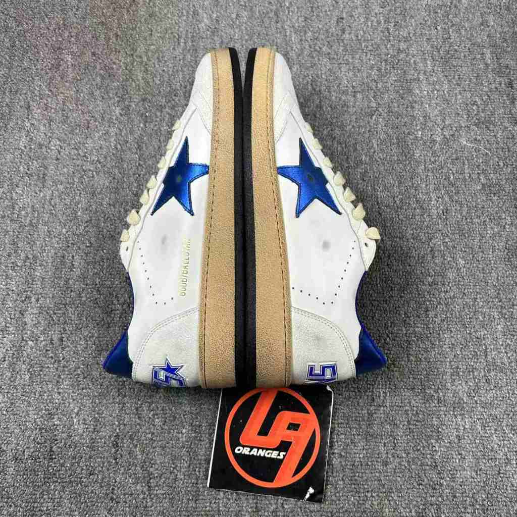 Golden Goose Ball-Star 'Navy Leather Star/Navy Tab'