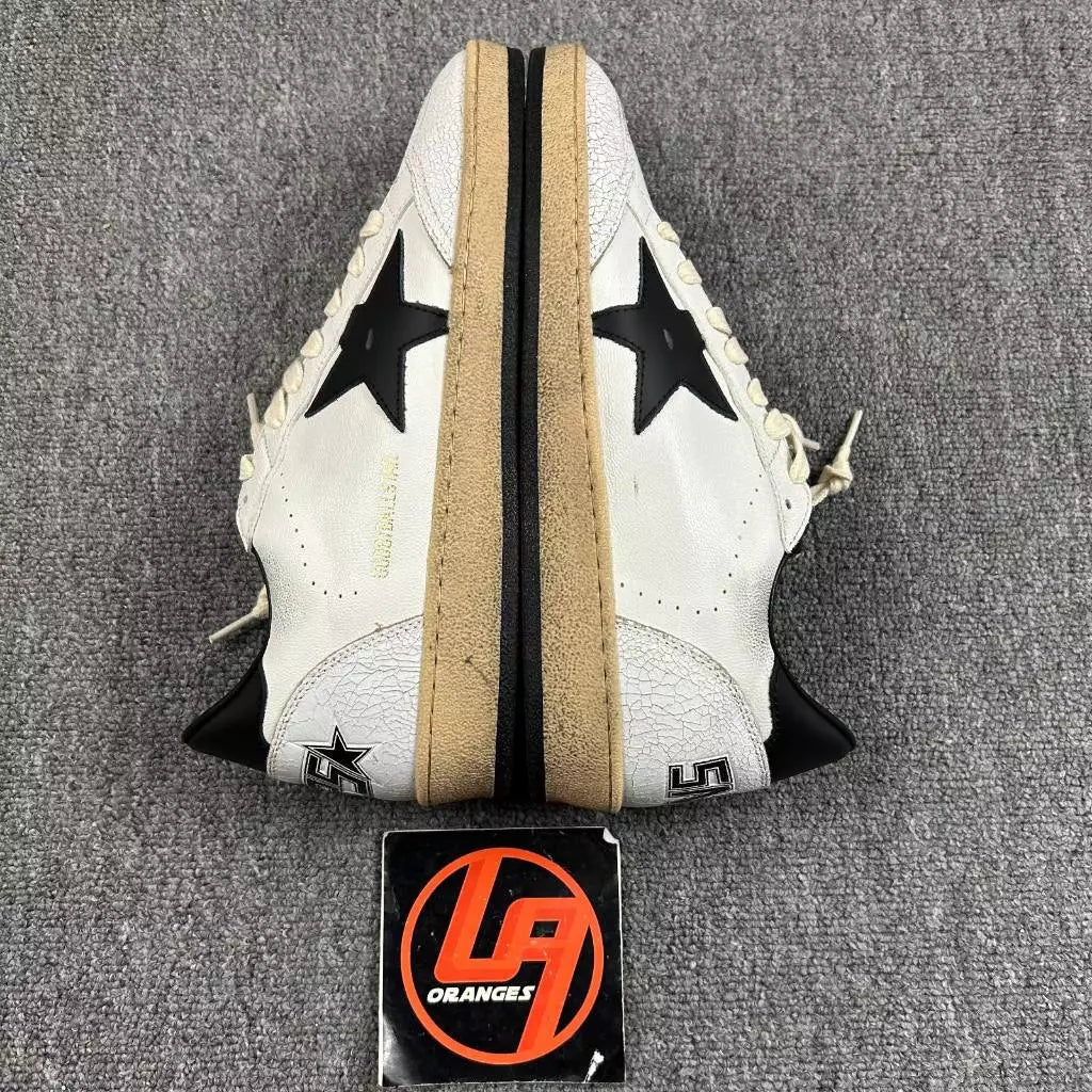 Golden Goose Ball-Star 'Black Leather Star & Black Tab'