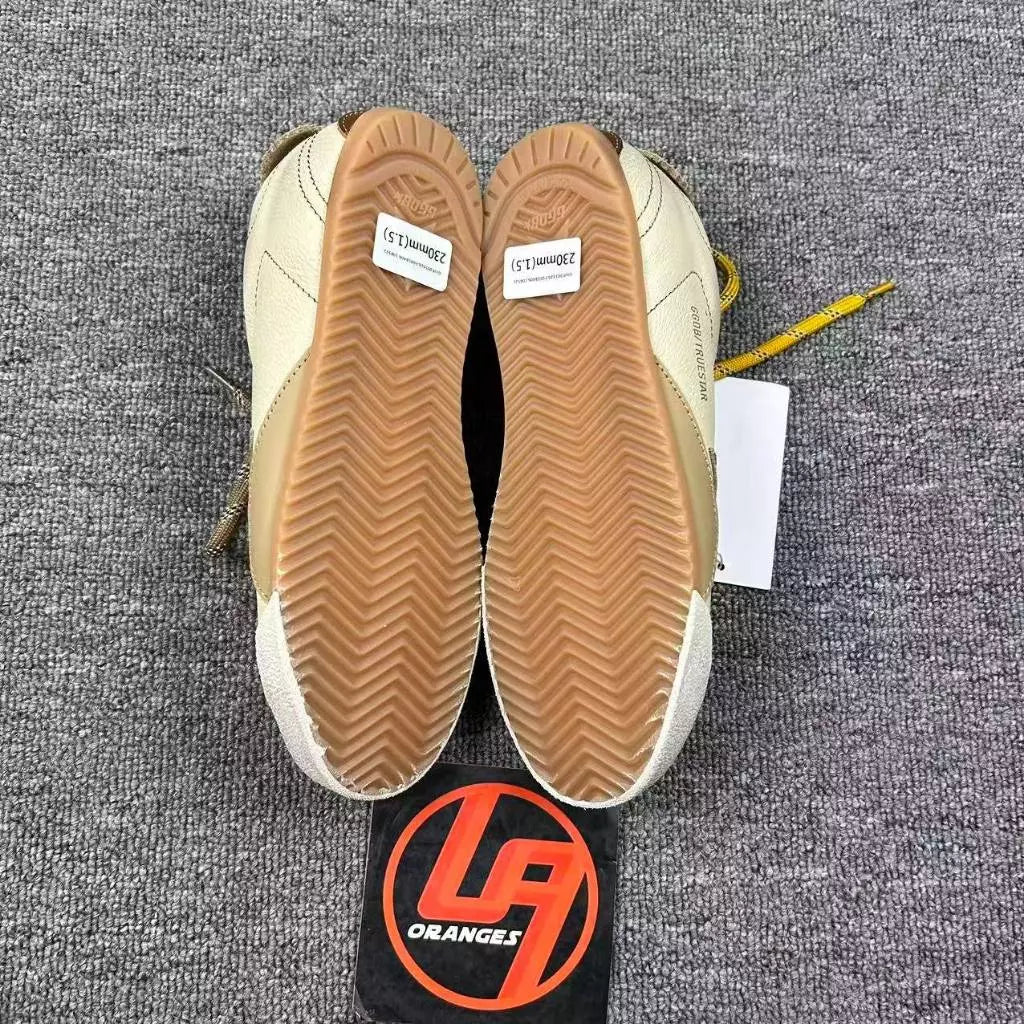 Golden Goose True-Star 'Gold Star Suede Brown Tab'