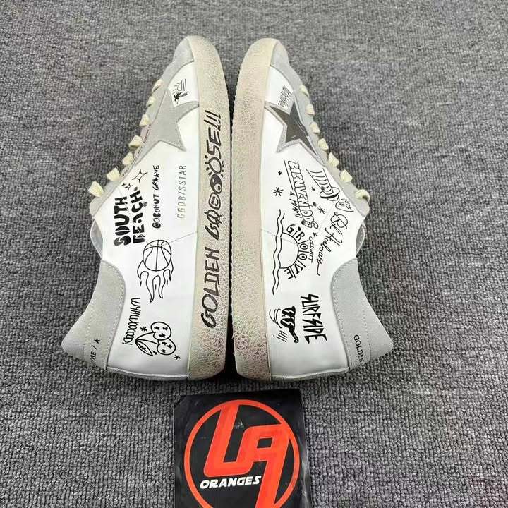 Golden Goose Super-Star 'Suede Star & Tab Graffiti Miami-Edition'