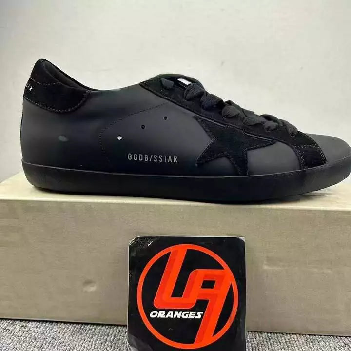 Golden Goose Super-Star 'Triple Black Gamusa Black Star & Tab'