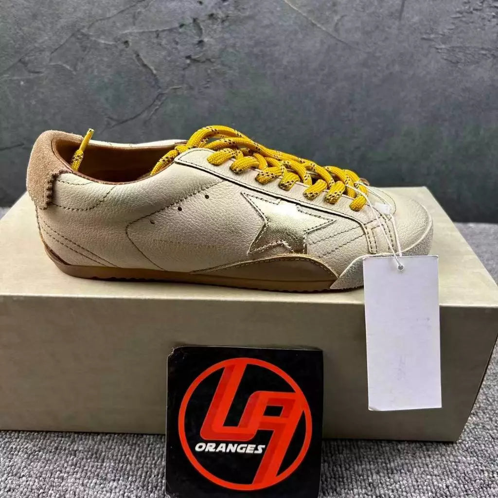 Golden Goose True-Star 'Gold Star Suede Brown Tab'