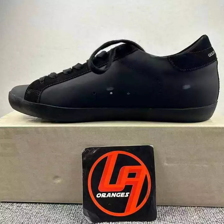Golden Goose Super-Star 'Triple Black Gamusa Black Star & Tab'