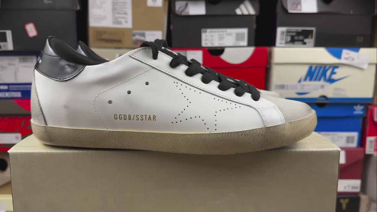 Golden Goose Super-Star 'No Star Shiny Black Tab'
