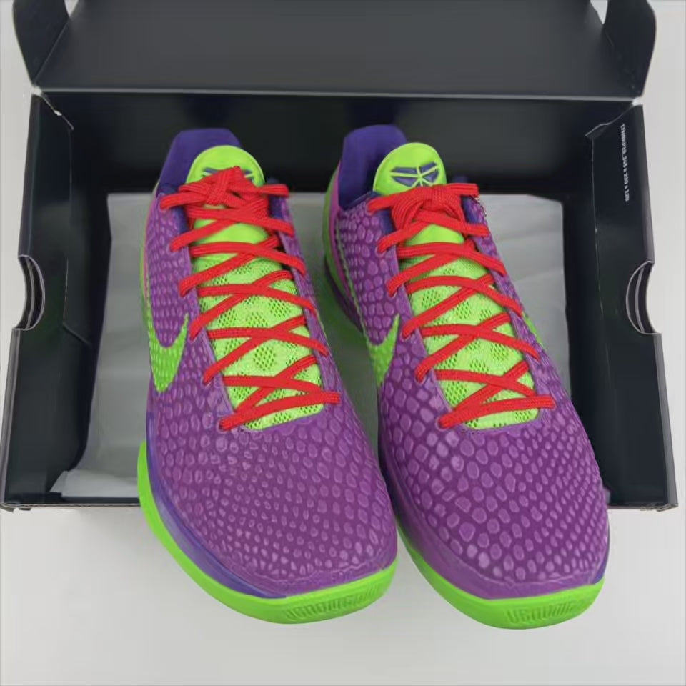 Kobe 6 Protro Christmas Cheetah PJ Tucker PE