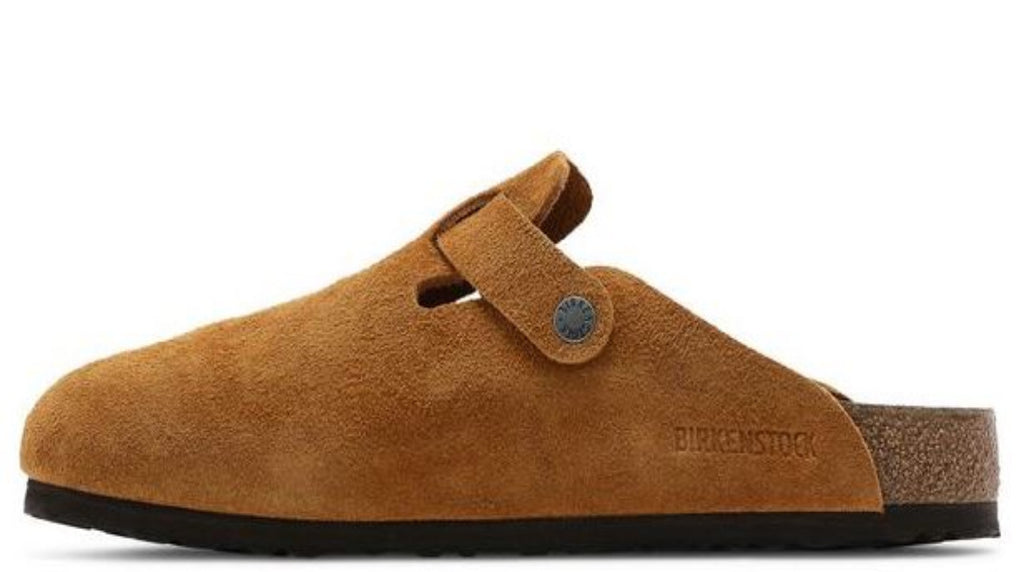 Birkenstock Boston clogs Mink suede leather - DG version