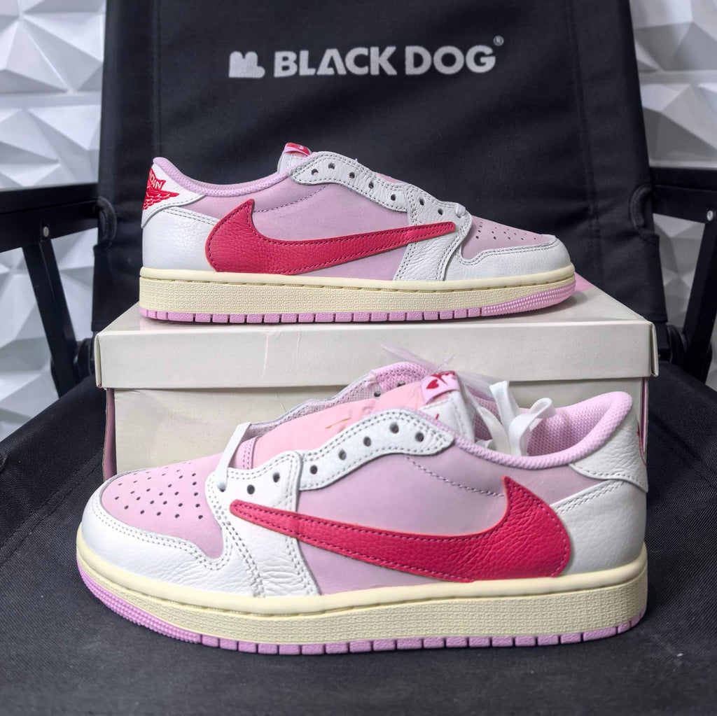 Jordan 1 low Travis Scott Tropical Pink - LJR version