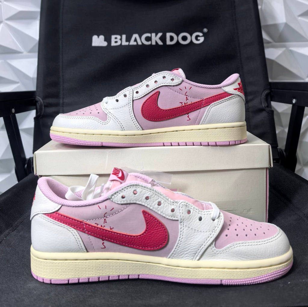 Jordan 1 low Travis Scott Tropical Pink - LJR version
