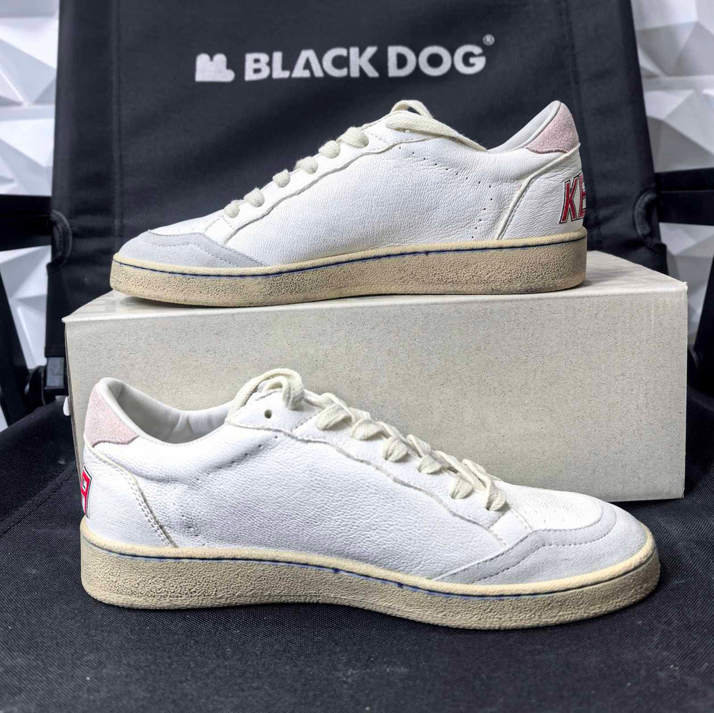 Golden Goose Ballstar Glitter Silver Star Light Pink Tab - Foshan