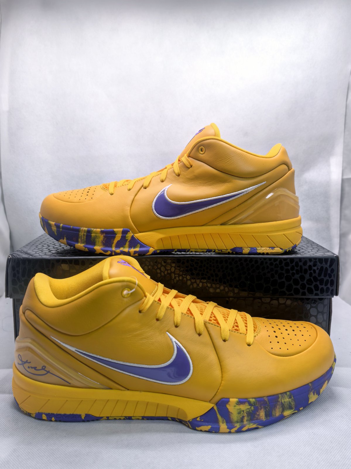 Kobe 4 Protro Draft Day Lakers