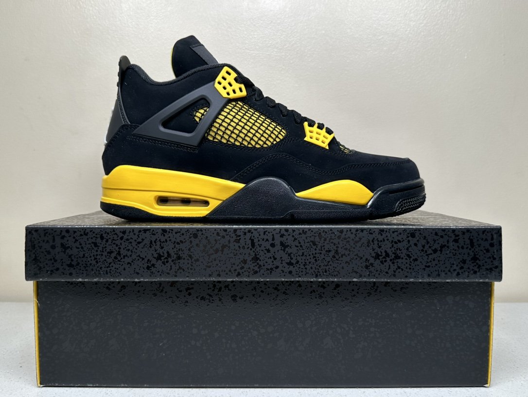 Jordan 4 Yellow Tunder - PK 4.0 version (FREE SHIPPING)