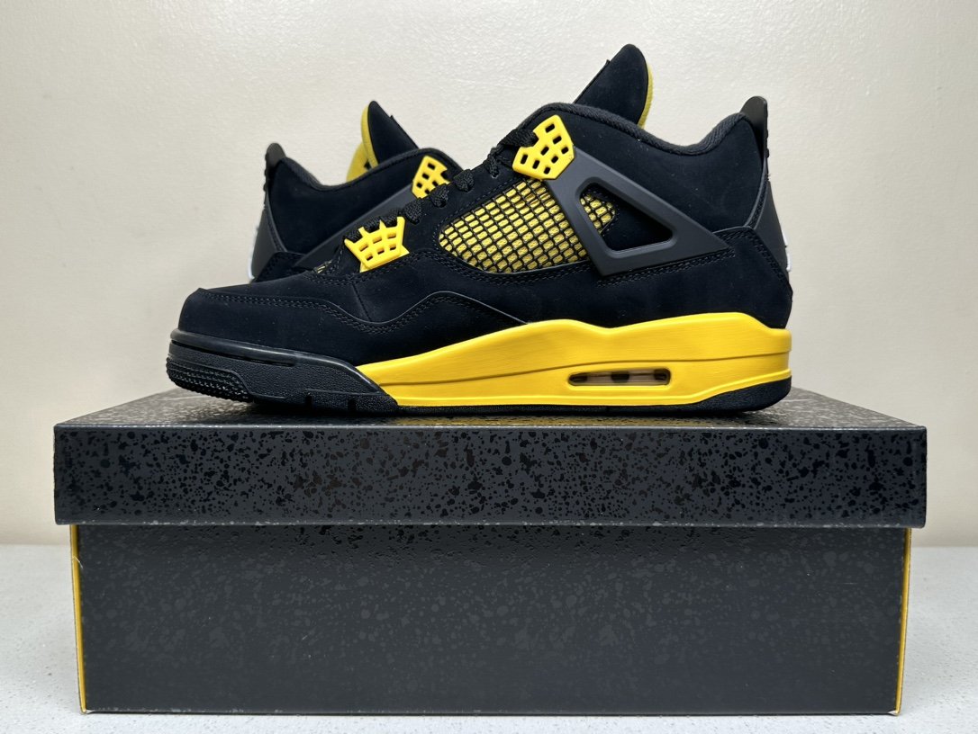 Jordan 4 Yellow Tunder - PK 4.0 version (FREE SHIPPING)
