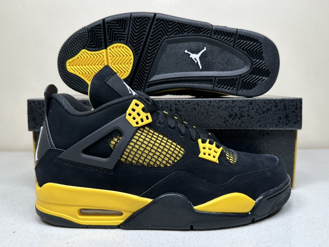 Jordan 4 Yellow Tunder - PK 4.0 version (FREE SHIPPING)