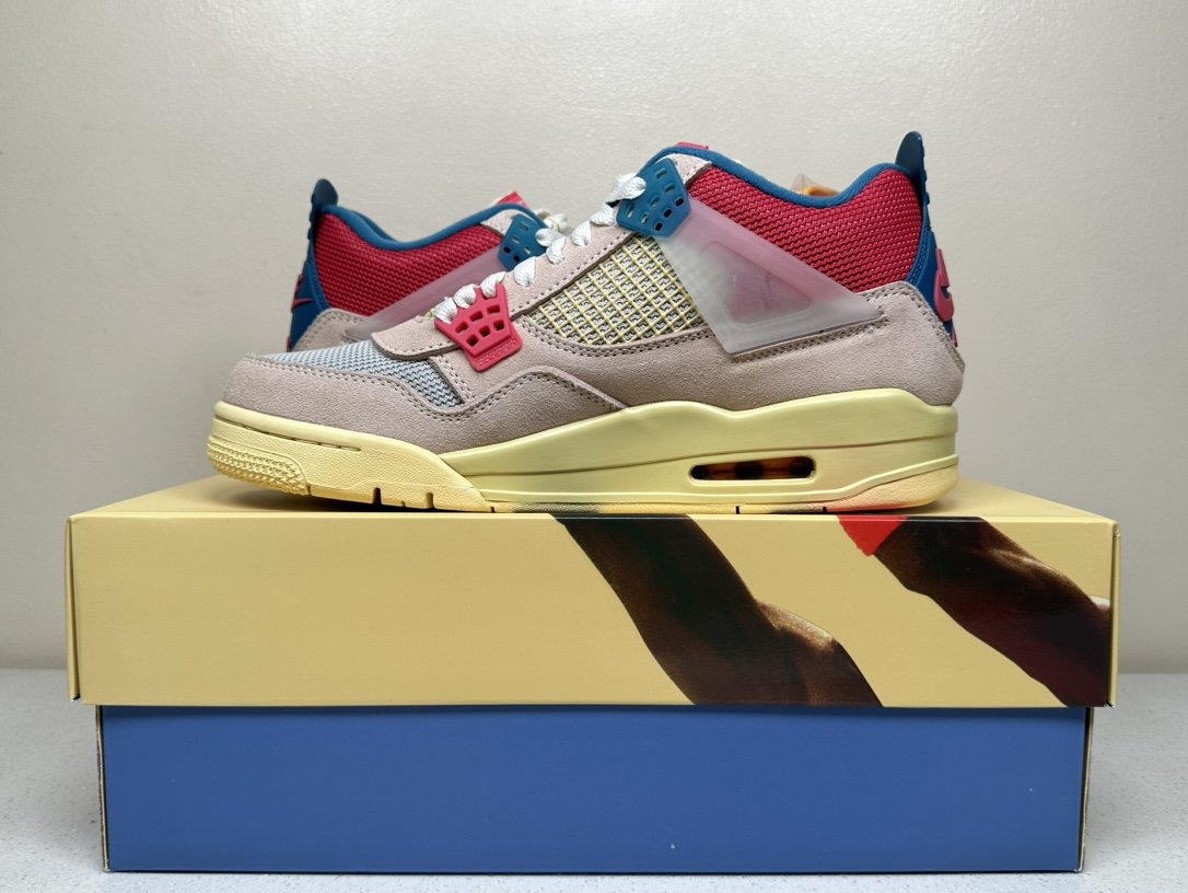 Jordan 4 x Union LA  Guava Ice - PK 4.0 version (FREE SHIPPING)