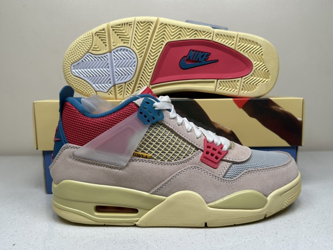 Jordan 4 x Union LA  Guava Ice - PK 4.0 version (FREE SHIPPING)