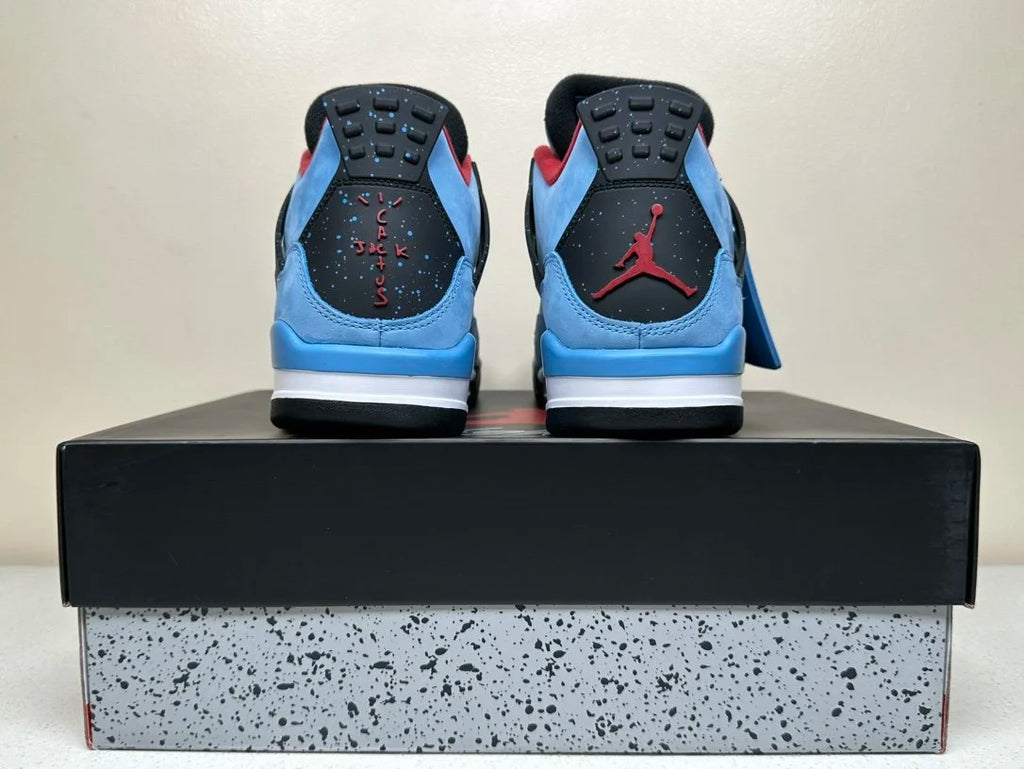 Jordan 4 Travis Scott Cactus Jack - PK 4.0 version (FREE SHIPPING)