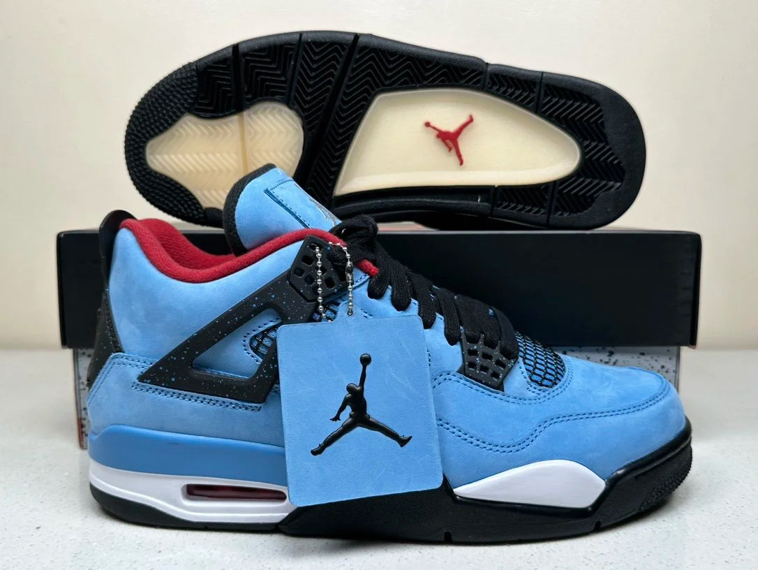Jordan 4 Travis Scott Cactus Jack - PK 4.0 version (FREE SHIPPING)