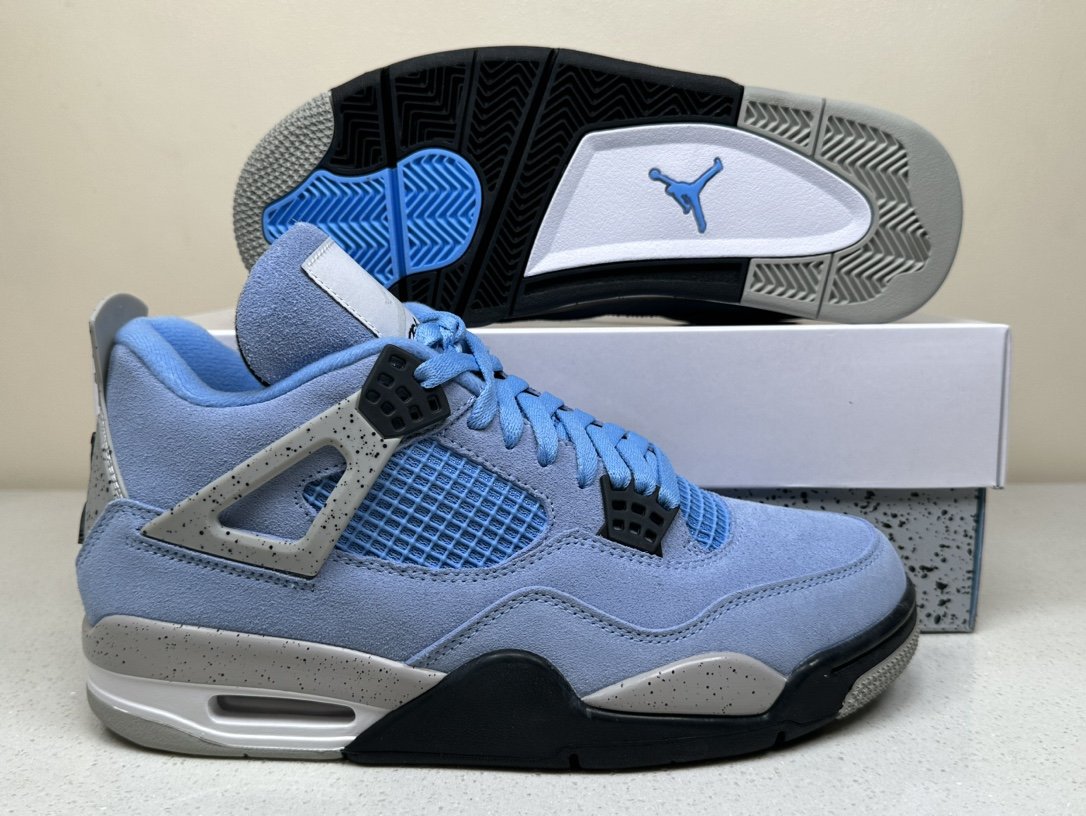 Jordan 4 University Blue - PK 4.0 version (FREE SHIPPING)