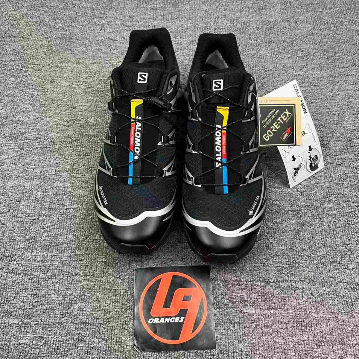 Salomon XT6 Goro-Tex Black Siver - SK version