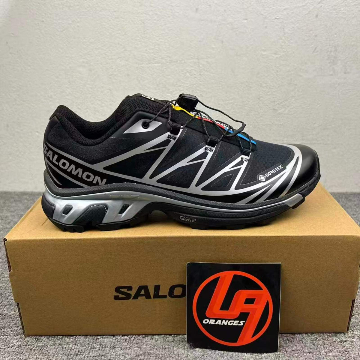 Salomon XT6 Goro-Tex Black Siver - SK version