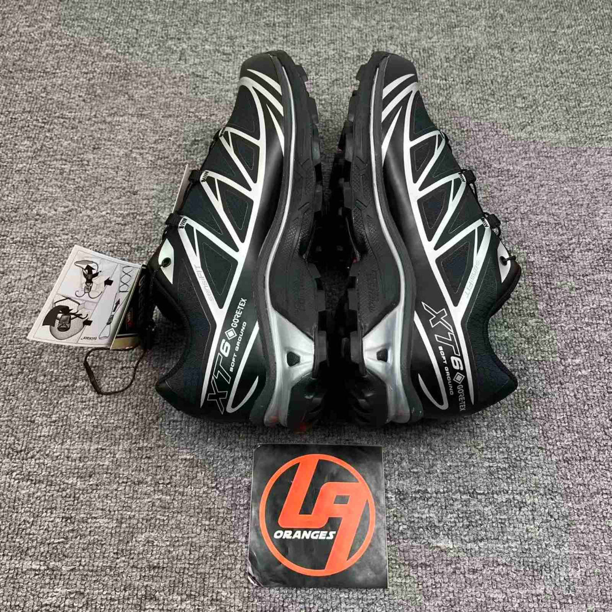 Salomon XT6 Goro-Tex Black Siver - SK version