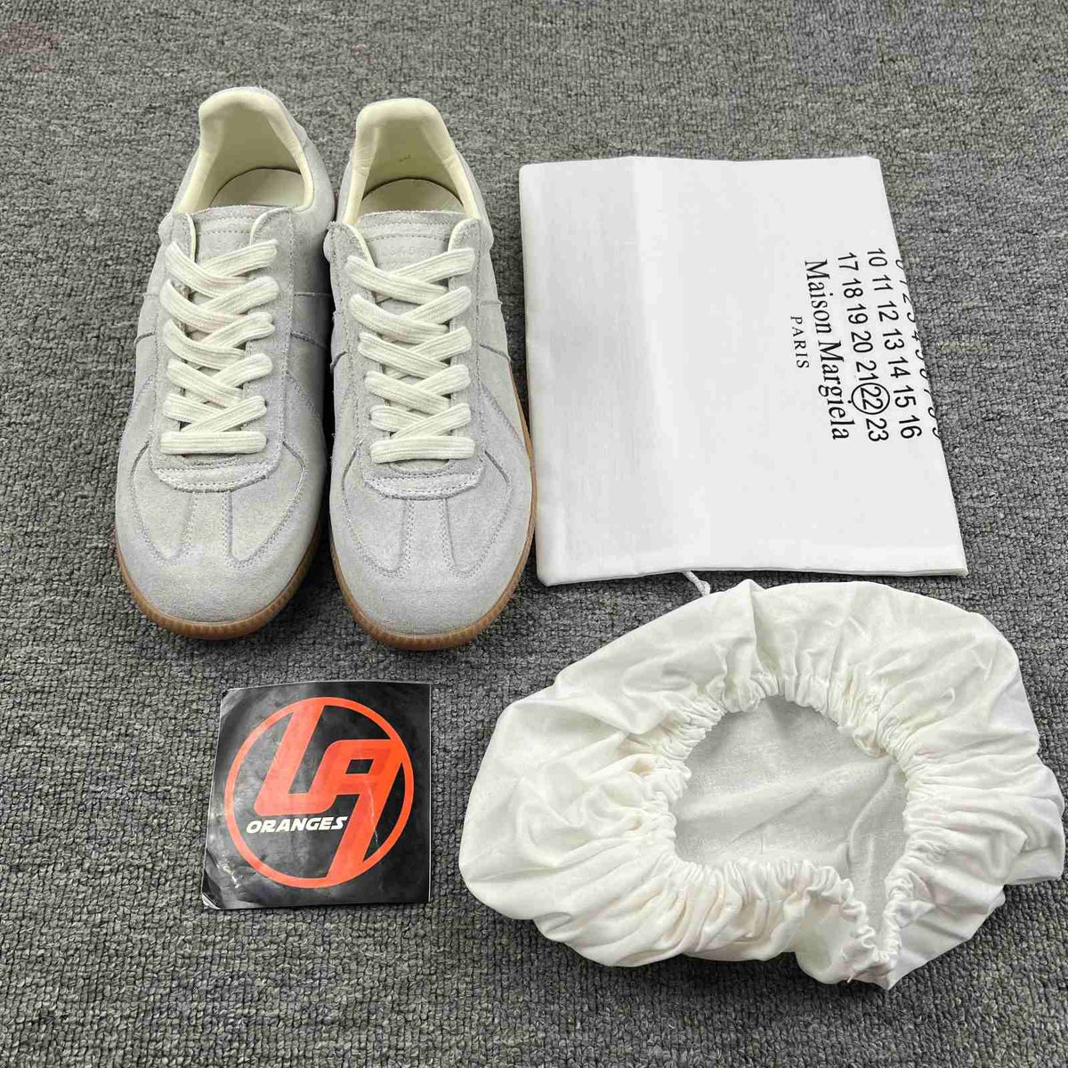 Maison Margiela Replica Sneakers Grey suede - DG version