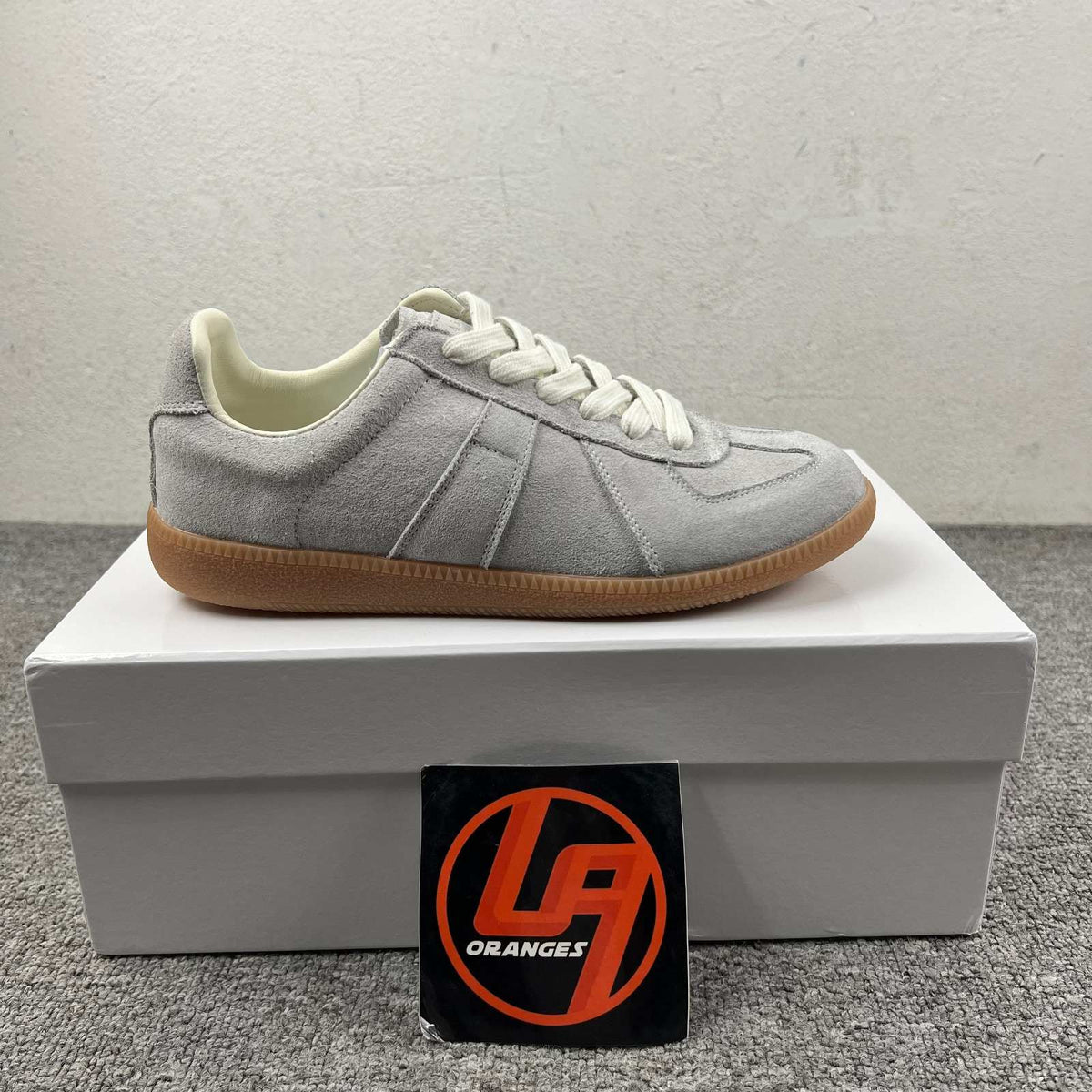 Maison Margiela Replica Sneakers Grey suede - DG version